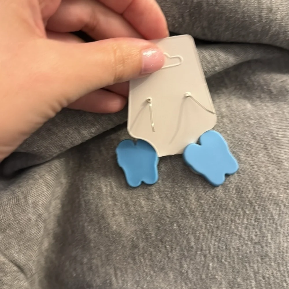 🛍️BUNDLE 3 for $17 FLIP FLOPS cute earrings kawaii food animal - - Picture 2 of 2